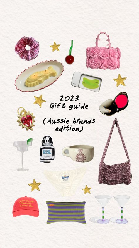 Gift guide australian brands Your Aesthetic, Connect With People, Creative Energy, Cute Stickers, Gift Guide, Energy, Gifts