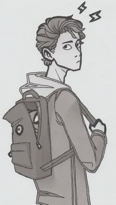 Open Backpack Drawing Reference, Backpack Art Reference, Person Wearing Backpack Drawing Reference, Anime Backpack Drawing, Open Backpack Drawing, Person Wearing Backpack Reference, Backpack Pose Reference Drawing, Backpack Art Drawing, Person With Backpack Reference