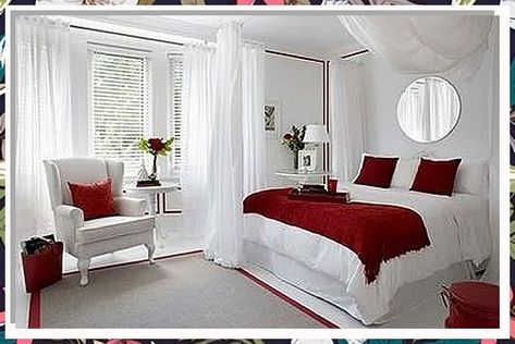 Looking for a room that will make you feel in love every time you enter? Look no further than romantic master bedrooms decor. From cozy fires to sumptuous bedding, these rooms will make your heart skip a beat. Beautiful Bedrooms For Couples, Romantic Bedroom Colors, Red Bedroom Design, Colorful Bedroom Design, Romantic Bedroom Design, Stylish Bedroom Design, Bedroom Images, Bedroom Red, Perfect Bedroom