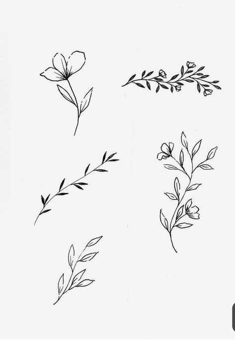 Tato Henna, Kunst Tattoos, Flower Doodles, Mini Tattoos, Tattoo Fonts, Meaningful Tattoos, Minimalist Tattoo, Moon Tattoo, Thigh Tattoo