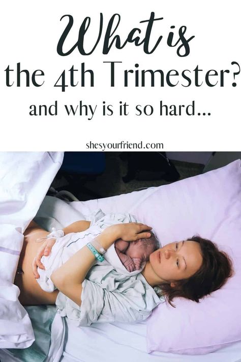 Learn all about the fourth trimester of pregnancy and a few tips to make it a little easier. | postpartum | fourth trimester | new mom | first time mom The Fourth Trimester, Mom Care Basket, New Mom Quotes, Postpartum Tips, Postpartum Care Kit, 4th Trimester, Fourth Trimester, Pregnancy Books, 1st Trimester