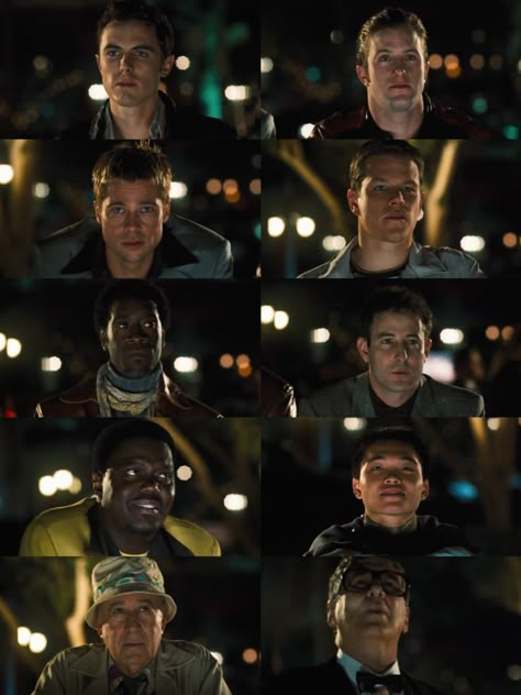 Ocean's Eleven Aesthetic, Oceans 11 Wallpaper, Oceans 12 Aesthetic, Oceans 11 Aesthetic, Oceans Movies, Brad Pitt Oceans 11, Oceans Aesthetic, Oceans 12, Eleven Aesthetic