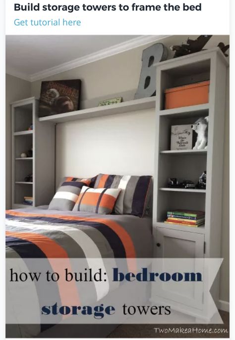 Small Bedroom Organization, Murphy Bed Ikea, Boys Room Design, Murphy Bed Plans, Bedroom Organization, Modern Ideas, Storage Towers, Homestead Survival, Bedroom Modern