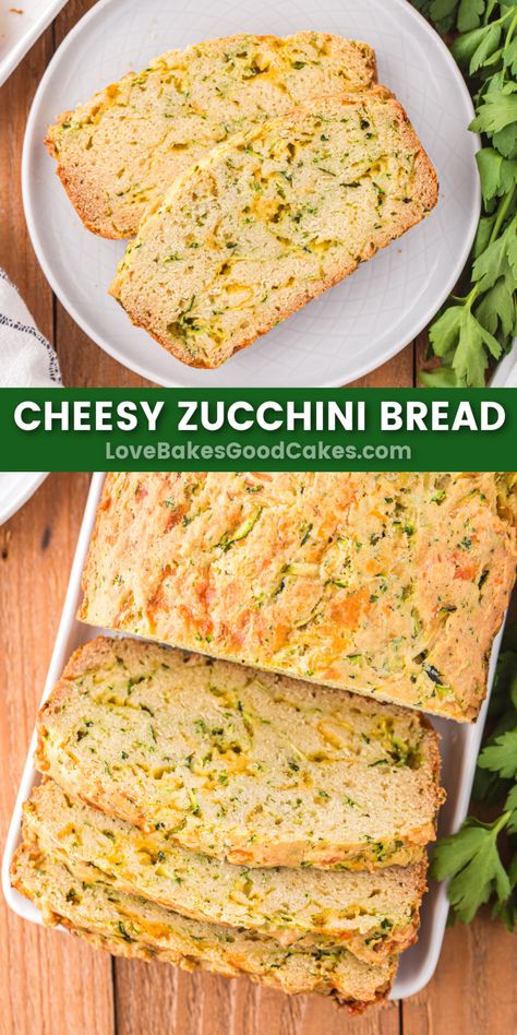 Cheesy Zucchini Bread Zucchini Jalapeno Recipes, Cheesy Zucchini Bread, Extra Zucchini, Healthy Breads, Best Zucchini Recipes, Best Homemade Bread Recipe, Zucchini Bread Recipe, Cheesy Zucchini, Best Bread Recipe