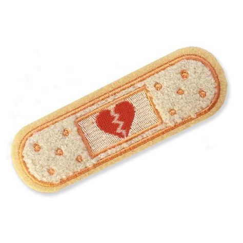 stick and Band Aid Chenille Peel 'n Stick Patch Cute Patches Pin And Patches Iron On Patches Cute Patches, Sticker Patches, Cute Pins, Embroidery Patches, Heart On, Punch Needle, Button Pins, Iron On Patches, Embroidered Patches