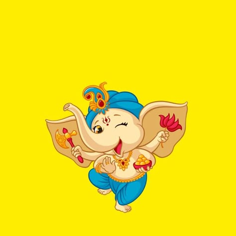 Ganesh Cartoon, Baby Ganpati, Ganesh Ji Wallpaper, Holi Drawing, Madhubani Paintings Peacock, Ganesha Art Illustration, Tracing Design, Plane Logo, Ganesha Rangoli