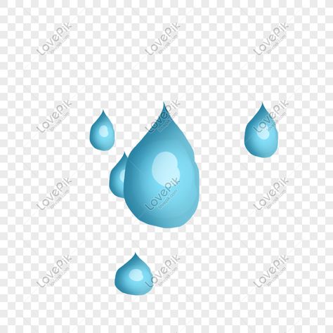 Air Hujan, Rain Drops, Pie Chart, Water, Pattern