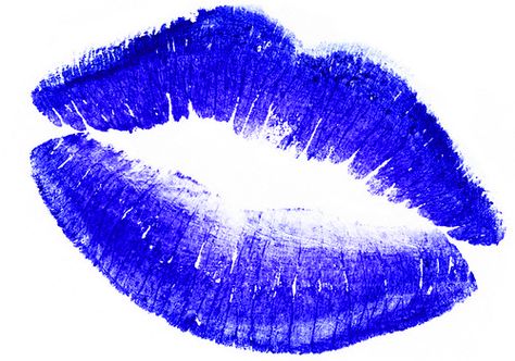 kiss kiss New Years Eve Kiss, Blue Lipstick, Lipstick Kiss, Blue Lips, Bleu Turquoise, Colour Board, Love Blue, True Blue, Tiffany Blue