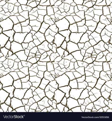 Drought Drawing, Drought Illustration, Dry Earth, Dirt Texture, Cracked Earth, Desert Mirage, Earth Texture, Earth Tattoo, Earth Drawings