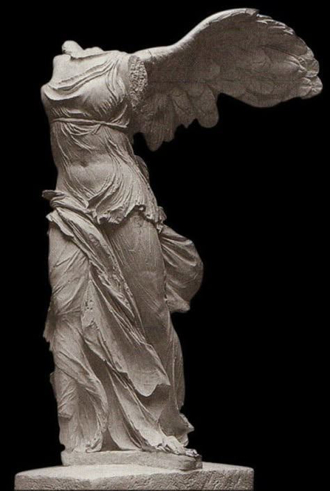 Ancient Greece Sculpture, Winged Victory Of Samothrace, Winged Victory, Ancient Greek Sculpture, Famous Sculptures, Greece Art, Classic Sculpture, Greek Statues, Roman Sculpture