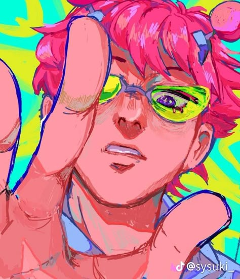 Saki K, Kusuo Saiki, Disastrous Life Of Saiki K, Saiki Kusuo, Saiki K, Arte Sketchbook, 영감을 주는 캐릭터, Sketchbook Art Inspiration, Drawing Inspo