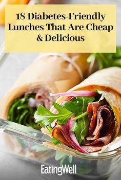 Low Glycemic Foods, Healthy Recipes For Diabetics, Cold Lunches, Simple Recipes, Heart Health, Lunch Ideas, Blood Sugar, Healthy Lunch, Lunch Recipes