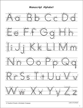 Manuscript Alphabet, Reference Page, Accelerated Reader, Teacher Friends, Alphabet Worksheets, Alphabet Poster, School Hacks, Guided Reading, Common Core