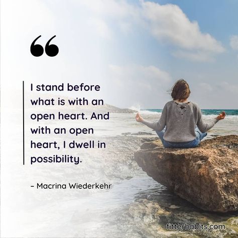 13 Heart-Opening Yoga Quotes Yoga Love Quotes, Heart Opener Quotes, Heart Opening Yoga Quotes, Openness Quotes, Open Heart Quotes, Heart Openers Yoga, Yoga Life Quotes, Yoga Readings, Yoga Class Themes