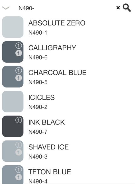 Behr gray blue colors for Owens room. N490-#. Calligraphy. Charcoal Blue. Titon Blue Behr Charcoal Blue, Behr Charcoal, Behr Gray, Grey Colour Scheme Bedroom, Grey Bedroom Colors, Boys Bedroom Colors, Gray Hex, Blue Gray Paint Colors, Coloring For Boys