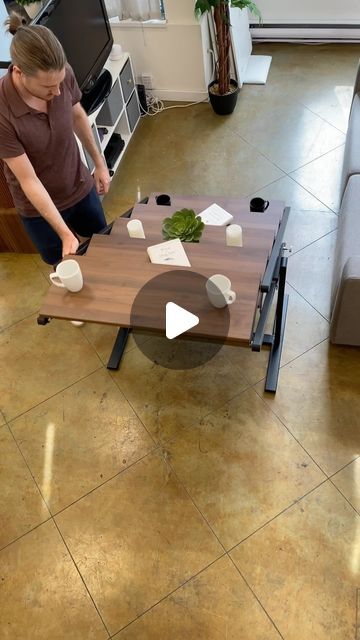 Expand Furniture on Instagram: "Shelf Table - Convertible Bookshelf to Table by @expandfurniture 

👇Comment below of a link to this product or checkout our website in bio!" Expand Furniture, Convertible Furniture, Shelf Table, May 17, Kitchens Bathrooms, Bookshelves, Diy Furniture, Convertible, Woodworking