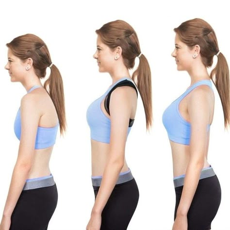 ProPosture Corrector You probably just sat upright right now, didn’t you? And if you’re reading this, you are probably on your laptop or phone right now. The truth is — a lot of people slouch, whether knowingly or unknowingly. But there is an easy way to gradually correct your slouching — and it just takes an easy-to-wear brace: say hello to our ProPosture Corrector. Get yours at www.shoppsatsix.com https://shoppsatsix.com/proposture-corrector/ #USA #shoppsatsix #beautyreview #skincarereg... Shoulder Posture, Health And Fitness For Women, Back Posture Corrector, Back Posture, Home Office Essentials, Muscle Imbalance, Fitness For Women, Posture Exercises, Bad Posture