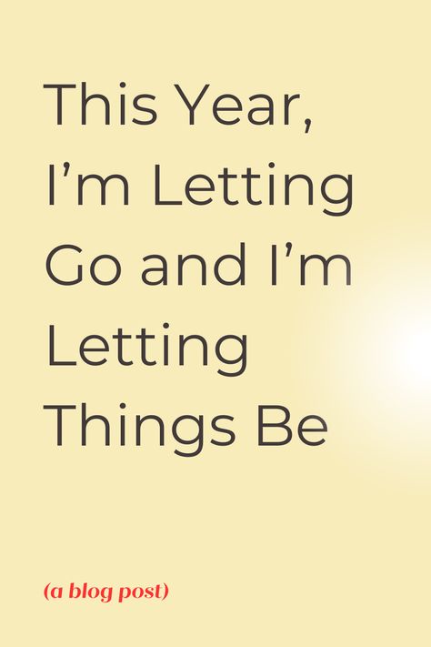 I still vividly remember him telling me that I should not feel lonely about it. “You won’t be losing me because you don’t own me.” 

It was a hard pill to swallow at that time, but over the years, I gradually understood it. Life is a series of acceptance and letting go. It’s just that when we hear the phrase letting go and letting things be, feelings of sadness come up. Fulfilling Life, My Thoughts, Losing Me, Personal Growth, Letting Go, Over The Years, This Year, Blog Posts, The Way