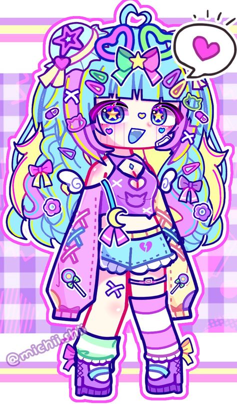 Rei— one of the residents on Nixxland Ravenramen Art, Decora Art, Cute Oc, Kidcore Art, Cats Art Drawing, Cartoon As Anime, The Residents, Creature Artwork, Gacha Edits