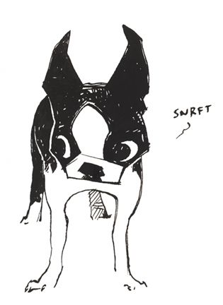 Little Pig by shoomlah on DeviantArt Brindle Boston Terrier, Baby Boston Terriers, Boston Terrier Art, Boston Terrier Funny, Boston Art, Terrier Breeds, Boston Terrier Love, Boston Terrier Puppy, Boston Terrier Dog