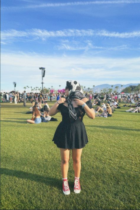 urban outfitters romper balaclava red converse coachella vip fashion Coachella Vip, Urban Outfitters Romper, Red Converse, Coachella Outfit, Urban Outfitters, Converse, Fashion Inspo, Rompers, Red