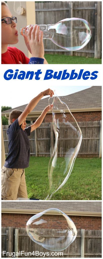 Giant Bubble Solution, Giant Bubble Recipe, Bubble Solution Recipe, Huge Bubbles, Bubbles Recipe, Bubble Diy, Giant Bubble Wands, Bubble Recipe, Bubble Activities