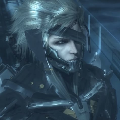 Raiden Icon Metal Gear, Raiden Mgr Icon, Raiden Metal Gear Pfp, Metal Gear Rising Revengeance, Raiden Metal Gear, Metal Gear Solid V, Metal Gear Series, Mgs V, Phantom Pain