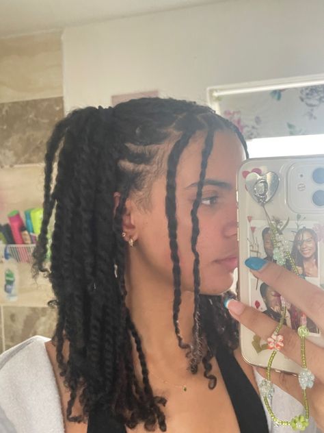 Cute Twist Hairstyles, Mini Marley Twists, Long Mini Twists, Natural Hair Mini Twists, Quiet Lifestyle, Mini Twist Hairstyles, Natural Braid Styles, Mini Twists Natural Hair, Mini Braids