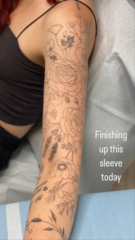 Oregon Wildflowers Tattoo, Oregon Tattoo, Seattle Tattoo, Wildflower Tattoo, Salem Oregon, Tattoo Inspo, Tattoo Artists, Flower Tattoo, Tatting