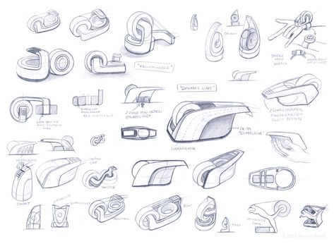 My task was to design a tape dispenser which fits to a well-known sports apparel brand, the basic requirements being that it uses regular tape rolls and has a space to store a spare roll. #designsketching #designchallenge #drawing Tape Drawing, Product Design Technical Drawing, Ideation Sketches Design Products, Tape Dispenser Sketch, Tape Dispenser Diy, Cute Tape Dispenser, Tape Dispenser Design, Tape Dispensers, Tape Dispenser