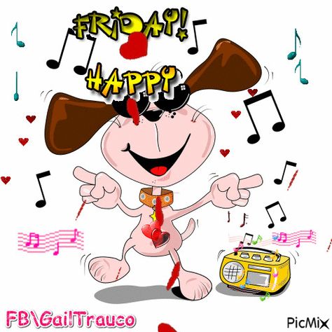 Musical Friday Dance Animated Image friday friday dance friday gifs daily friday quotes Happy Friday Gif, Happy Friday Dance, Happy Friday Pictures, Friday Gif, Friday Dog, Dancing Happy, Snoopy Happy Dance, Friday Dance, Friday Wishes