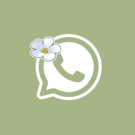 App icon Genshin Impact Whatsapp Logo Aesthetic, Widgets Green, Flower Photoshoot Editorial, Whatsapp Logo, Photoshoot Editorial, Apps Icon, Flower Photoshoot, Iphone Layout, App Logo