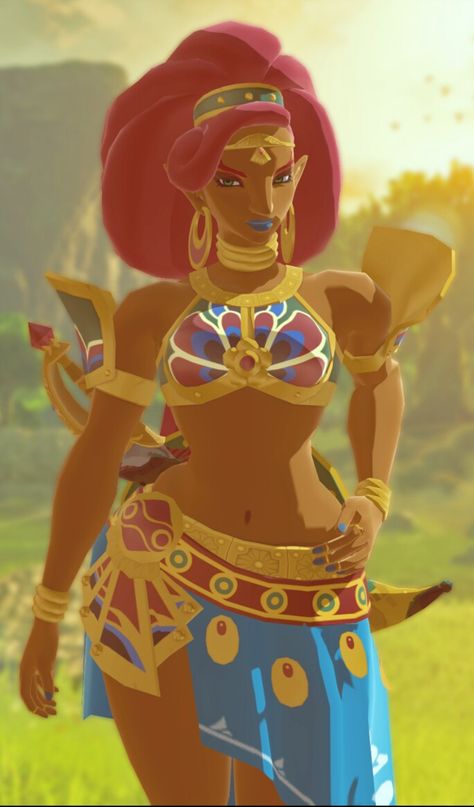 Urbosa Princesa Zelda, Hyrule Warriors, Link Zelda, Zelda Art, Legend Of Zelda Breath, Zelda Breath, Twilight Princess, Breath Of The Wild, The Legend Of Zelda