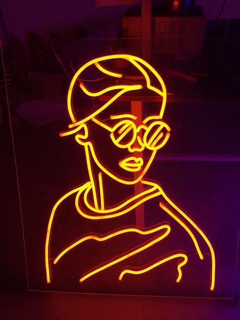 Neon Yellow Aesthetic, Yellow Aesthetics, Neon Sign Art, Aesthetic Yellow, Yellow Neon, Neon Aesthetic, Neon Wallpaper, Orange Aesthetic, Yellow Walls