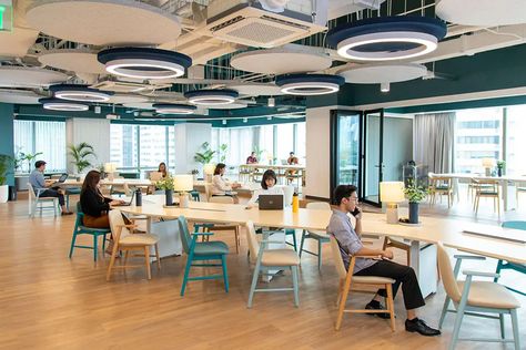 LOOK: This New Co-Working Space in Makati Is Workspace Goals - When In Manila Flexible Workspace, Makati City, Student Housing, Student House, Co Working Space, Virtual Office, Central Business District, Flexible Working, Private Office