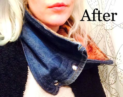 Denim Scarf, Diy Old Jeans, Denim Crafts Diy, Best Crafts, Fleece Scarf, Diy Scarf, Denim Ideas, Recycled Jeans, Recycle Jeans