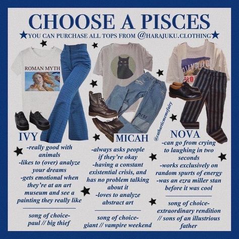 Style Chart Aesthetic, Zodiac Signs Outfits, Zodiac Clothes, February Zodiac, Venus In Pisces, Roman Myth, All About Pisces, Zodiac Sign Fashion, Pisces Girl