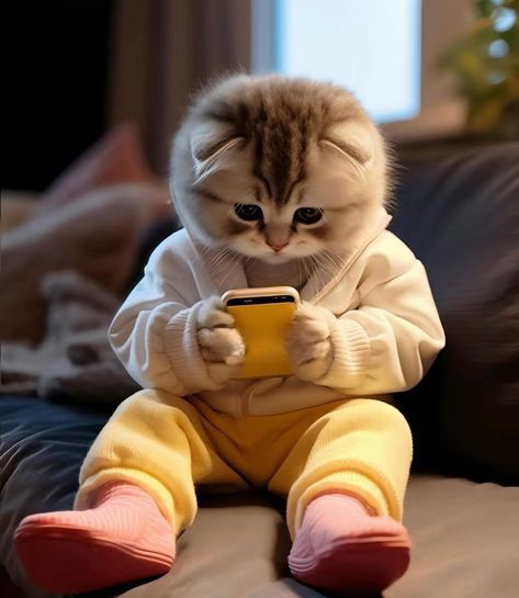 Cat Matching Pfp Friends, Funny Cat Matching Pfp, Silly Cat Matching Pfp, Cat Matching Pfp For 3, Cat Holding Phone, Cat Pfps Matching, Twitter Header Cat, Matching Pfp Couple Cat, Cat Matching Pfp Couple