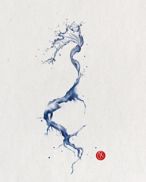 Water Realism Tattoo, Chinese Water Tattoo, Calm Water Tattoo, Waterline Tattoo, Water Back Tattoo, Flowing Water Tattoo, Abstract Water Tattoo, Water Splash Tattoo, Water Tattoo Men