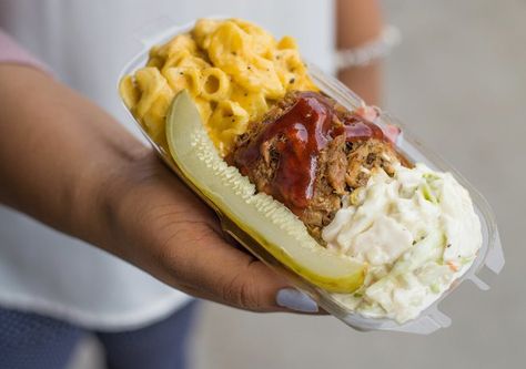 New State Fair Foods 2018 BBQ Split Minnesota State Fair Food, Norwegian Waffles, Bbq Food Truck, Fair Foods, Bananas Foster French Toast, State Fair Food, Food Truck Menu, Minnesota State Fair, Food Bbq