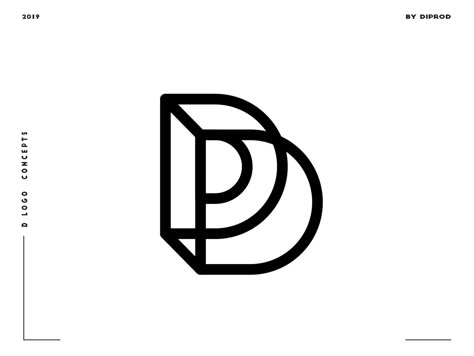 Letter D Logo Design, D Logo Design, D Letter Logo, Dd Logo, Basic Computer Skills, Letter D Logo, D Letter, Basic Computer, Logo Design Concept