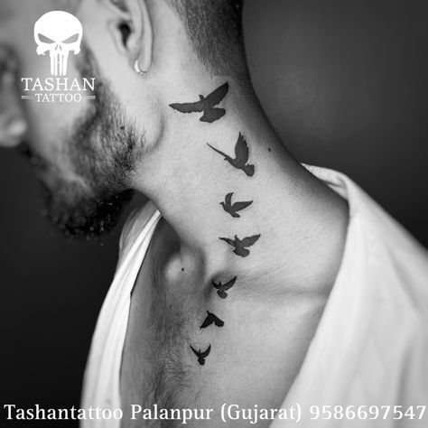 TashanTattoo
AshokTattooWala
S.4.5,Tirupati plaza
Opp. New bus stand
Near gd modi collage
Palanpur (gujrat)
9586697547
9687533310 Neck Tattoo Designs Men, Bird Tattoo Men, Side Neck Tattoo, Cartoon Girl Drawing, Moto Bike, Cartoon Girl, Birds Tattoo, S Tattoo, Slipknot