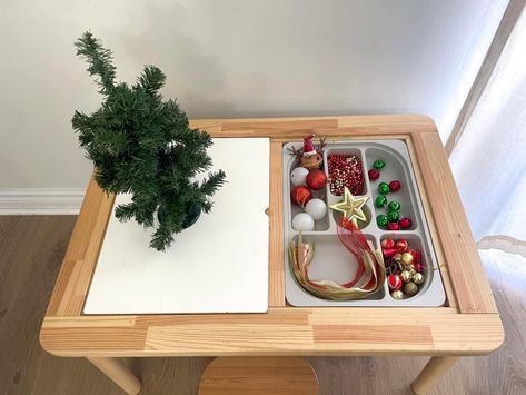 Ikea Kids Playroom, Kids Sensory Activities, Flisat Table, Toddler Sensory Bins, Something Funny, Ikea Table, Toddler Table, Sensory Activities Toddlers, Ikea Kids