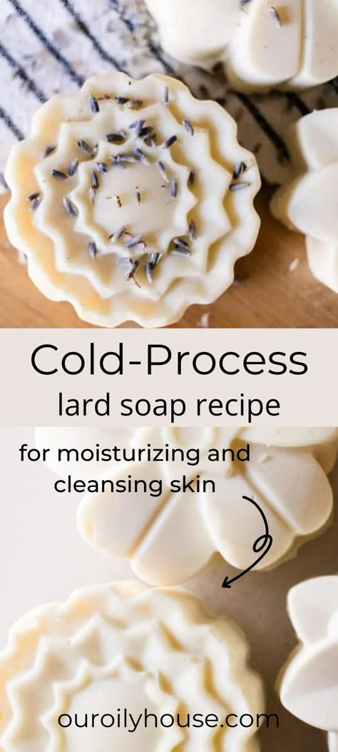 Lard Soap Recipe, Cold Press Soap Recipes, Lye Soap Recipe, Lard Recipe, Lard Soap, Making Bar Soap, Soap Artisan, Tallow Soap, Lye Soap