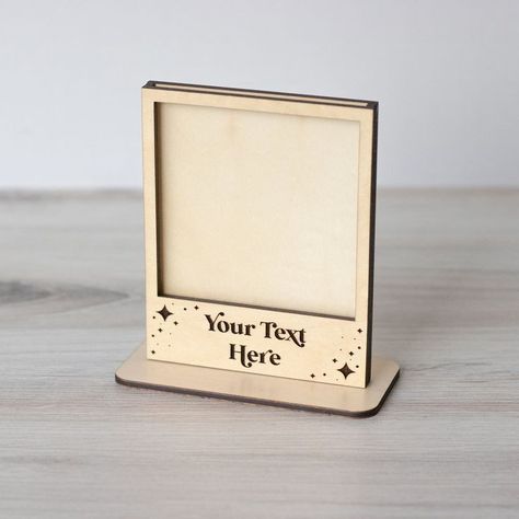 Laser Picture Frame, Laser Cut Picture Frame, Polaroid Magnets, Photo Frame Stand, Small Photo Frame, Magnet Frame, Small Picture Frame, Wedding Picture Frame, Mini Photo Frames