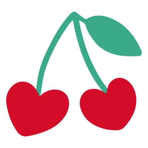 Two heart cherries with leaves PNG Design Heart Cherries, Cherry Hearts, Leaves Png, Vector Artwork, Two Hearts, Create T Shirt, Design Ad, Png Design, Svg Design