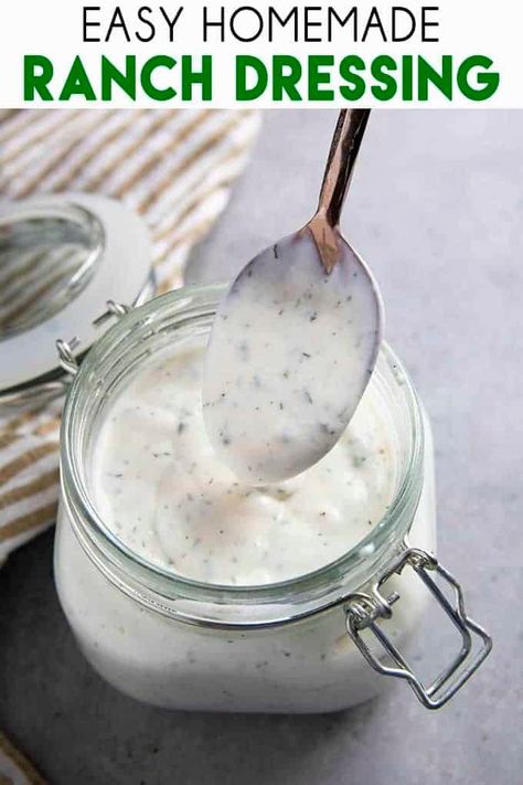 Texas Roadhouse Ranch Dressing Recipe, Texas Roadhouse Ranch Dressing, Restaurant Style Ranch Dressing, Ranch Dressing Recipe Homemade, Salty Marshmallow, Homemade Ranch Seasoning, Homemade Marshmallow, Ranch Dressing Recipe, Quick Side Dishes