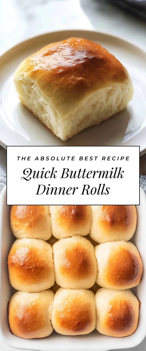 Image for Quick Buttermilk Dinner Rolls Super Soft Dinner Rolls, Buttermilk Yeast Rolls, Best Dinner Rolls Recipe, Quick Homemade Rolls, Dinner Rolls Small Batch, Quick Dinner Rolls Recipe, Old Fashioned Yeast Rolls Recipe, Quick Rolls Recipe, Buttermilk Dinner Rolls