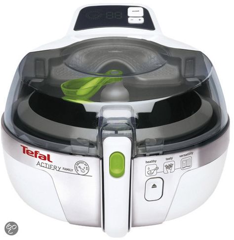 Tefal ActiFry family AH9000 € 223,19 Tefal Actifry, Actifry Recipes, Kitchen Gear, Appliances Online, Deep Fryer, Healthy Families, Gunmetal Grey, Rice Cooker, French Fries