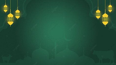 Eid Ul Adha Takbeer, Eid Ul Adha Background, Ied Adha Background, Green Digital Prints With Motifs For Eid, Eid Ul Adha Poster Design, Ramzan Kareem, Eid Mubarak Vector, Muslim Eid, Background Islamic